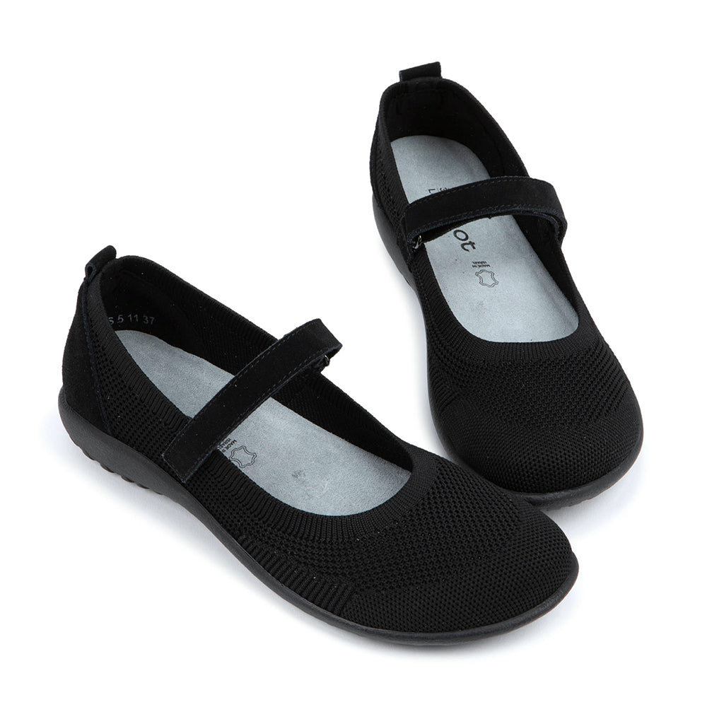 Naot Taranaki Mesh Mary Jane with Velcro Closure 