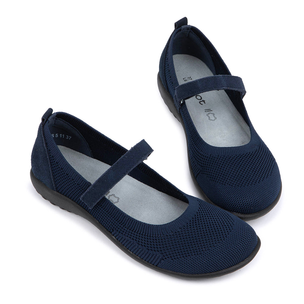 Naot Taranaki Mesh Mary Jane with Velcro Closure 