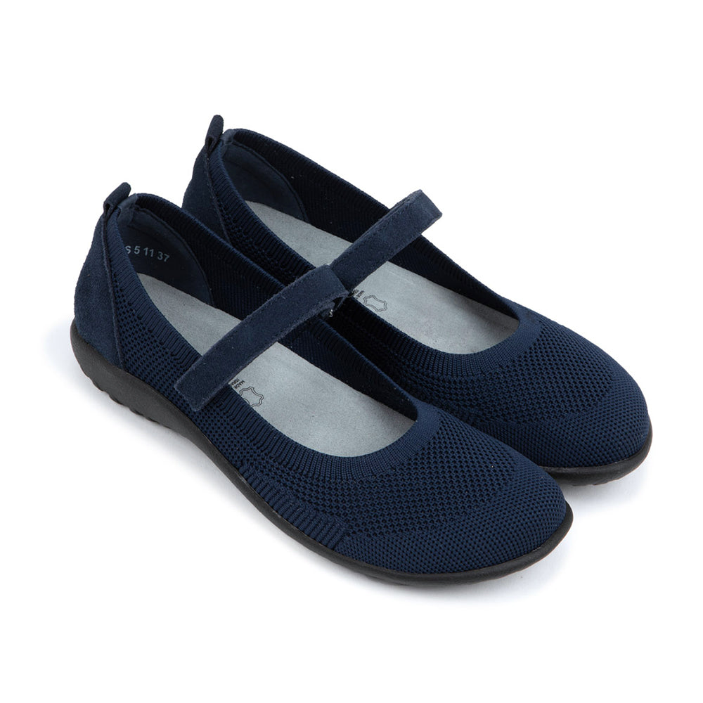 Naot Taranaki Mesh Mary Jane with Velcro Closure 