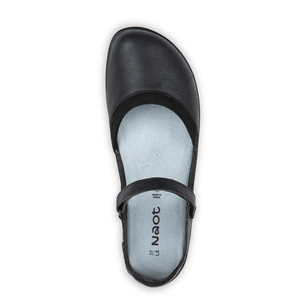 Naot Tekapo Leather and Suede Fall Mary Jane Flat
