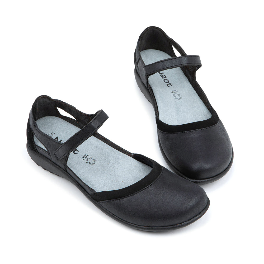 Naot Tekapo Leather and Suede Fall Mary Jane Flat