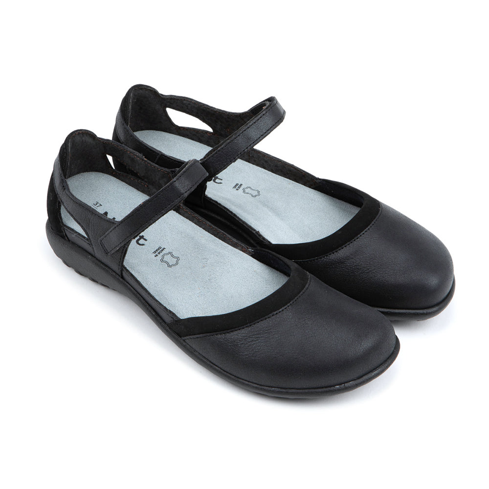Naot Tekapo Leather and Suede Fall Mary Jane Flat