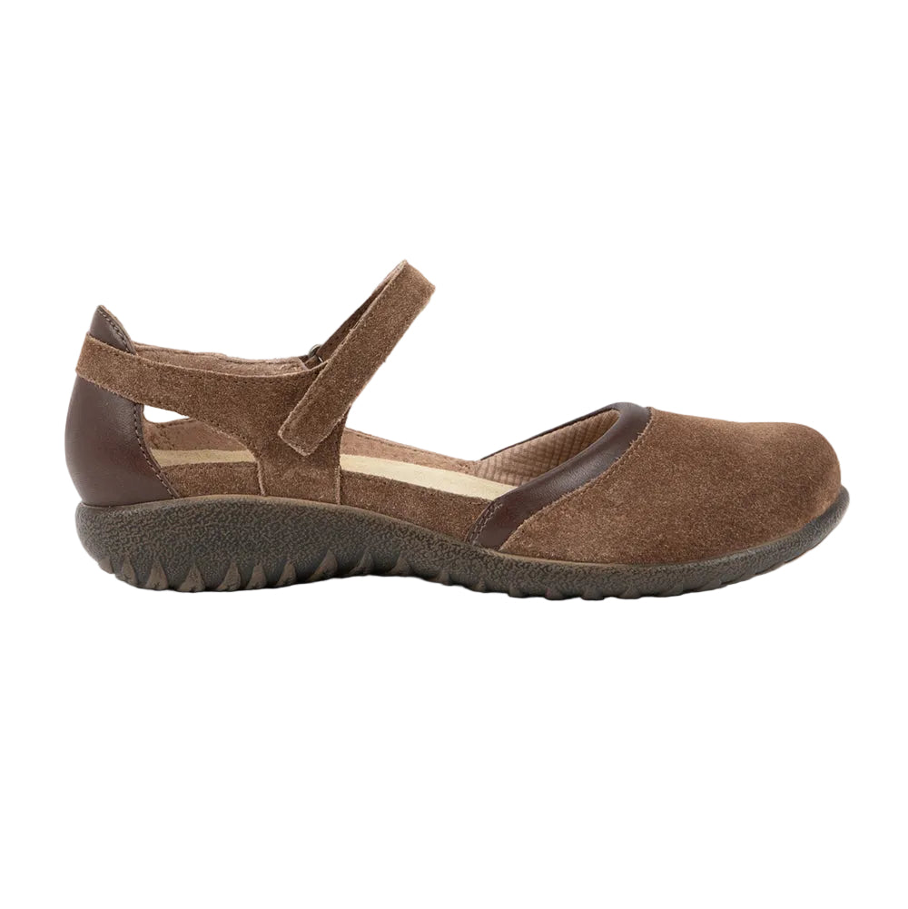 Naot Tekapo Leather and Suede Fall Mary Jane Flat