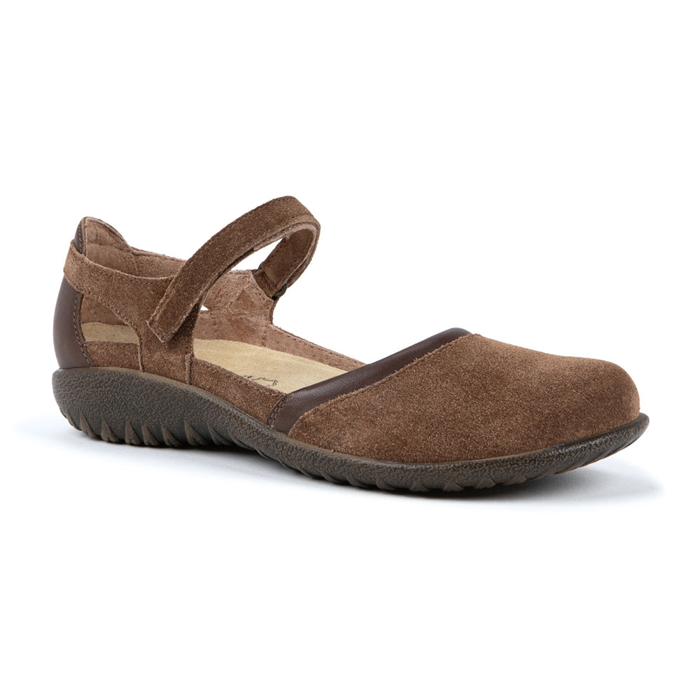 Naot Tekapo Leather and Suede Fall Mary Jane Flat