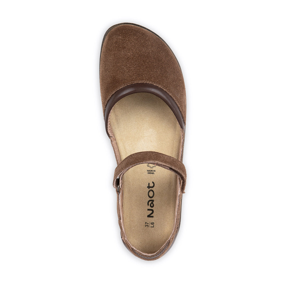 Naot Tekapo Leather and Suede Fall Mary Jane Flat