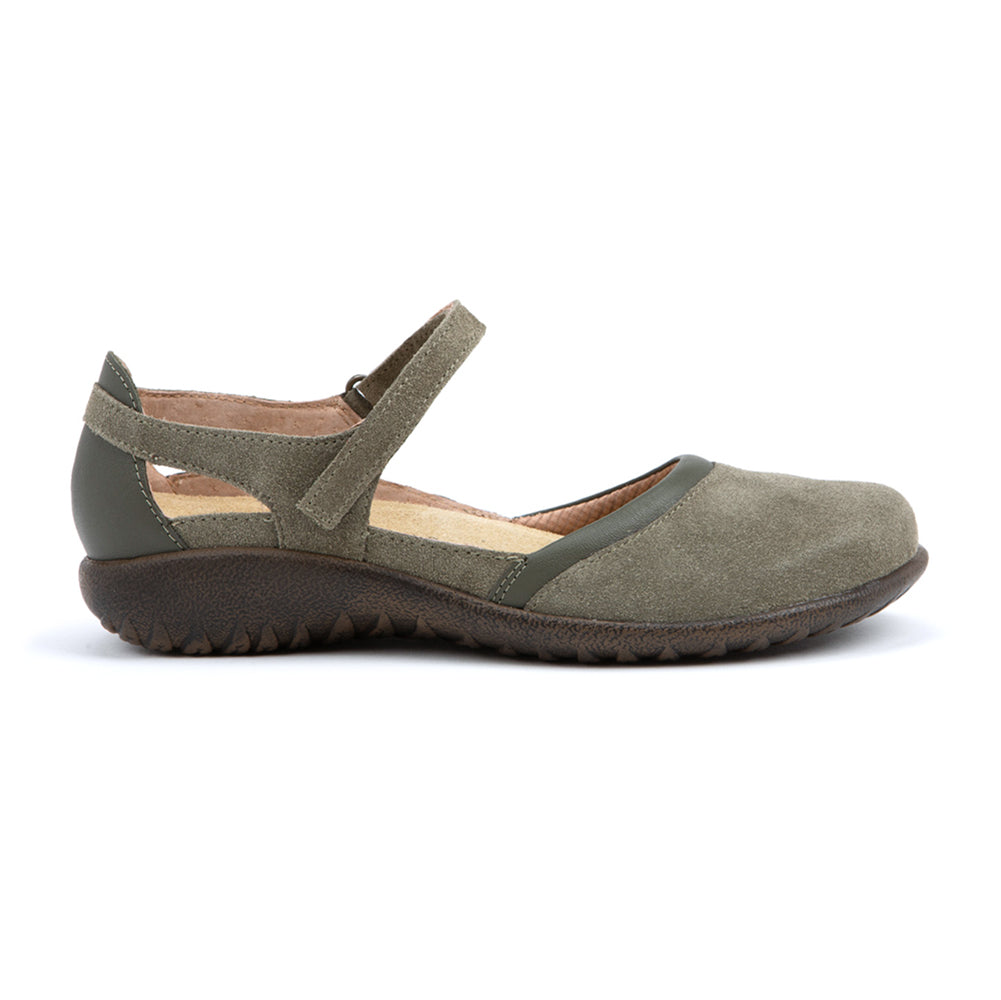 Naot Tekapo Leather and Suede Fall Mary Jane Flat