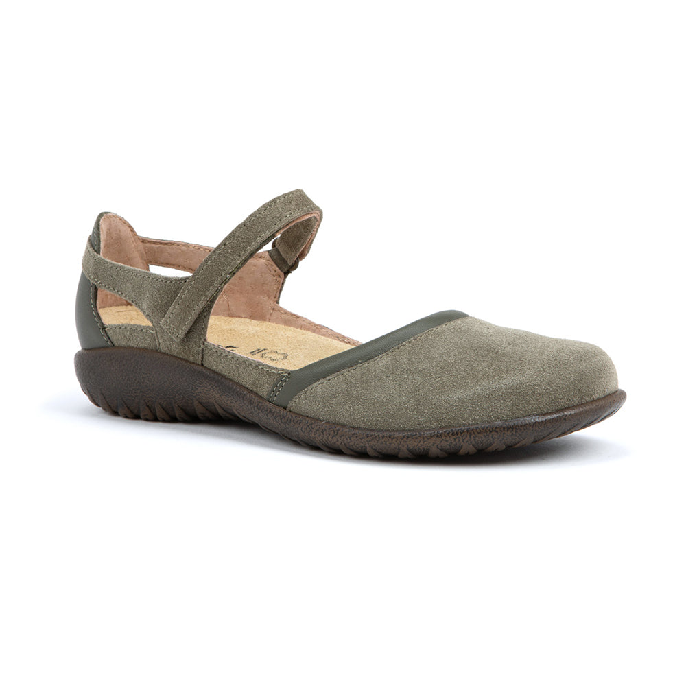 Naot Tekapo Leather and Suede Fall Mary Jane Flat