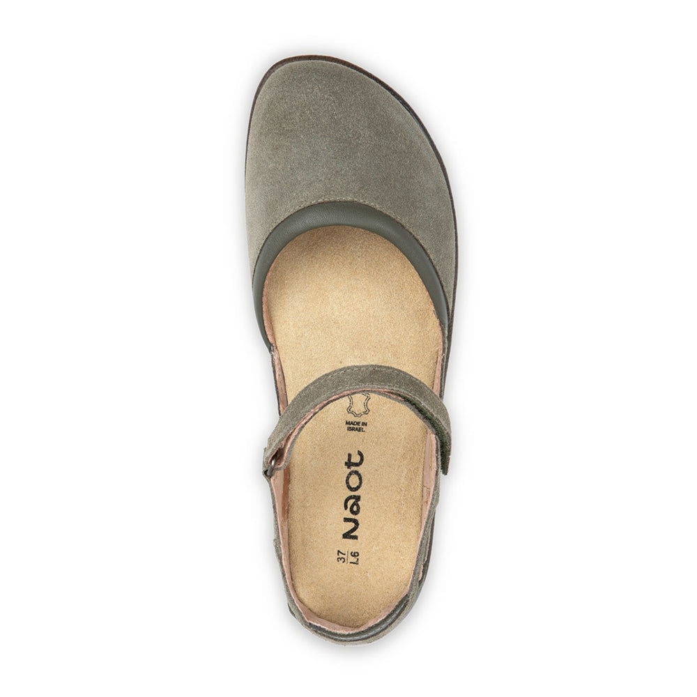 Naot Tekapo Leather and Suede Fall Mary Jane Flat