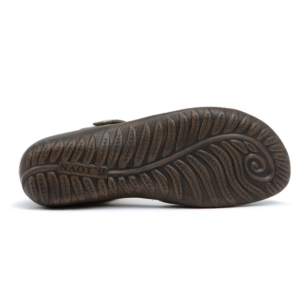 Naot Tekapo Leather and Suede Fall Mary Jane Flat
