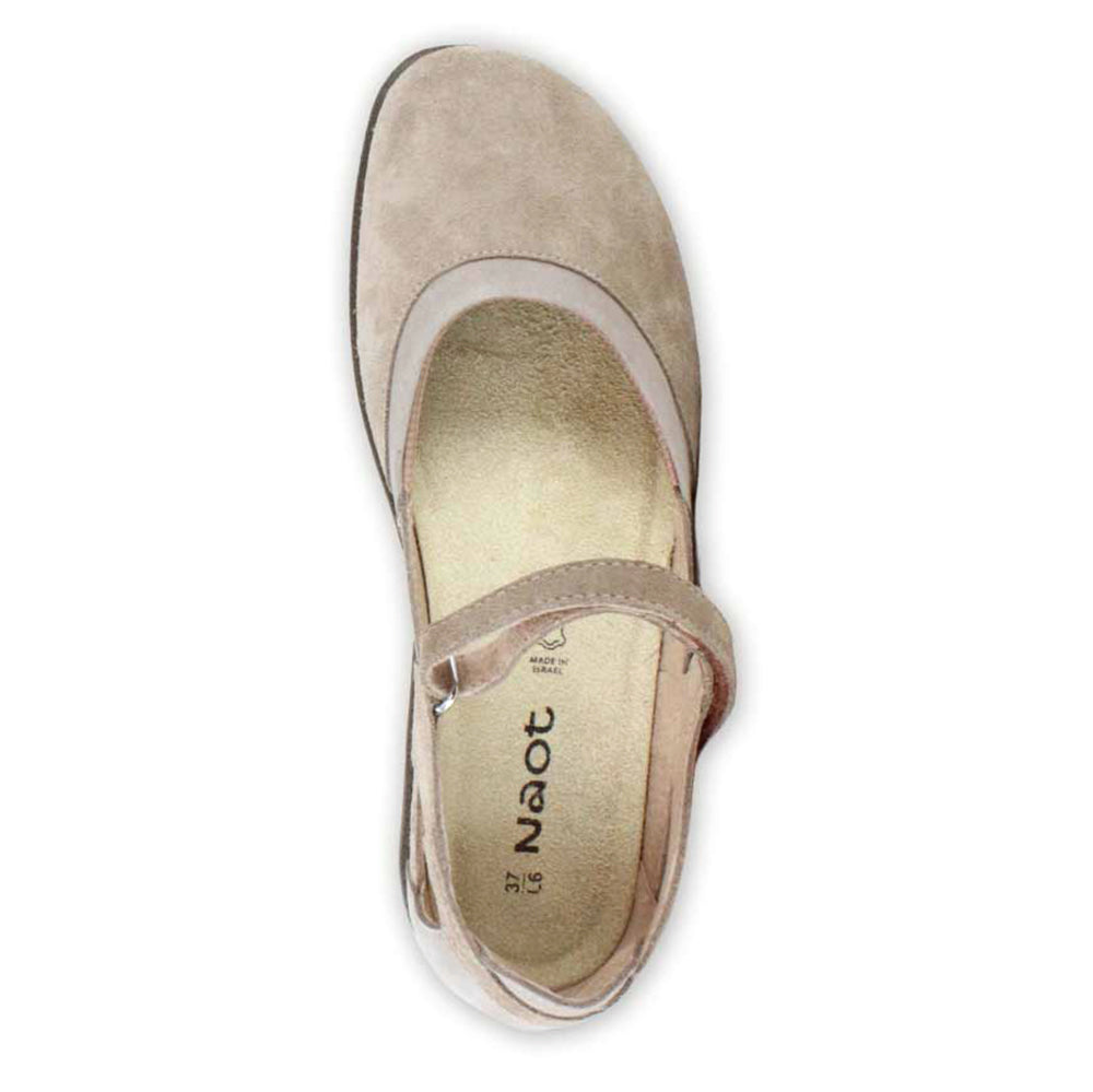 Naot Tekapo Leather and Suede Fall Mary Jane Flat