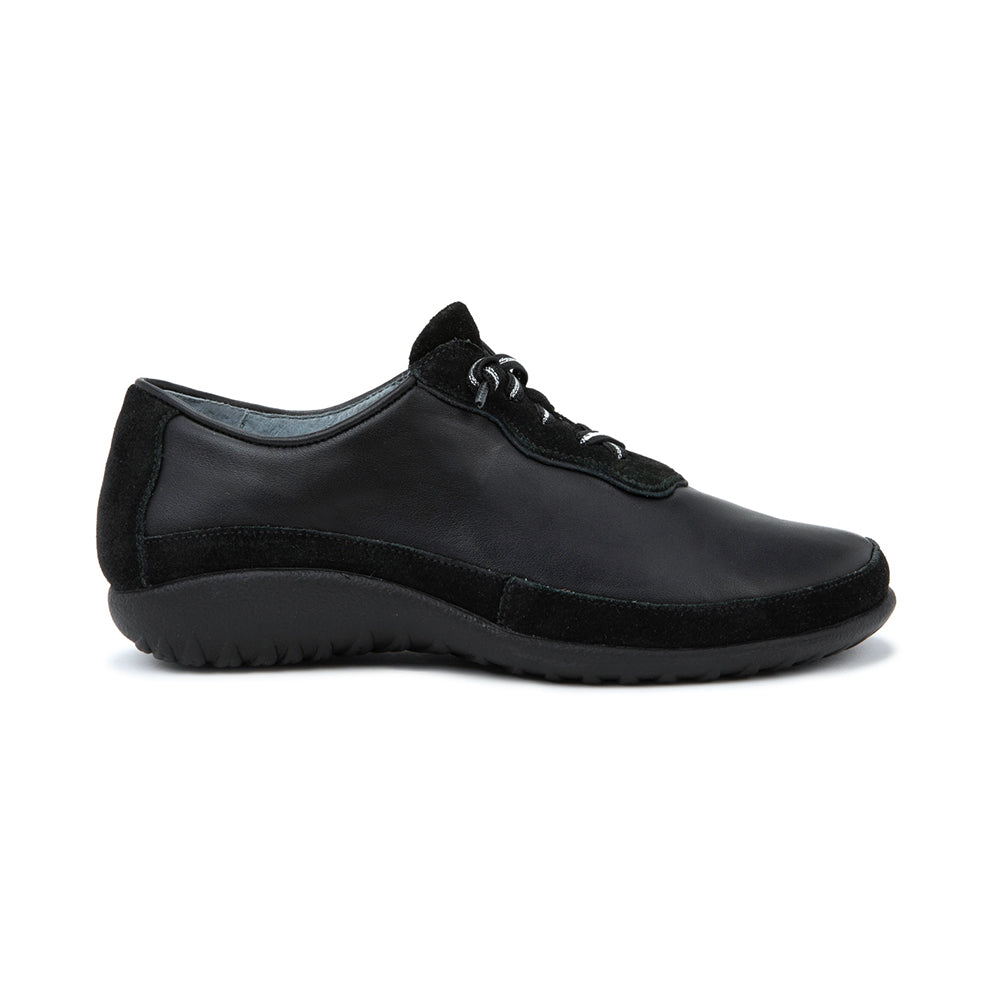 Naot Te Waka BLK SUED/BLK LTHR/BLK