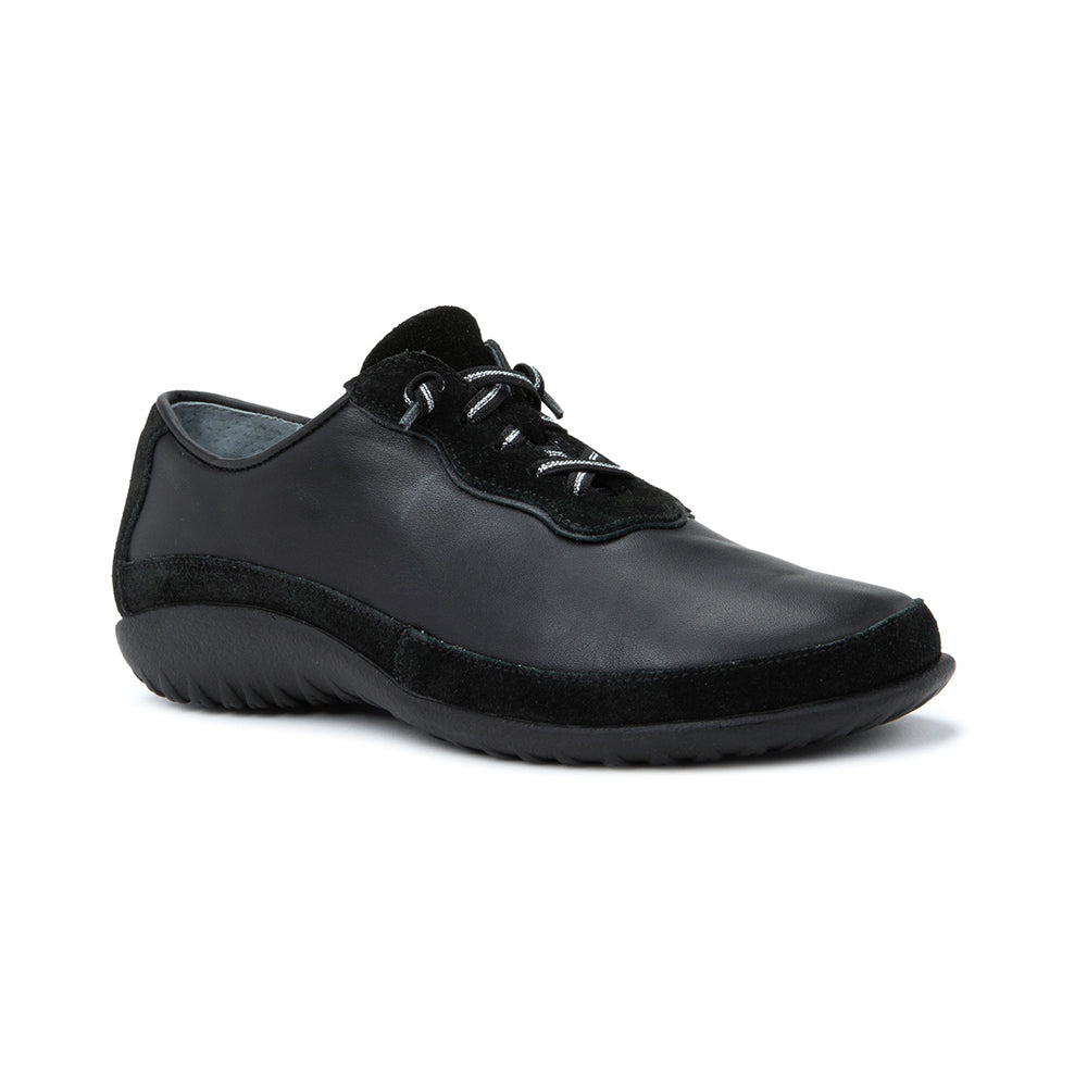 Naot Te Waka BLK SUED/BLK LTHR/BLK