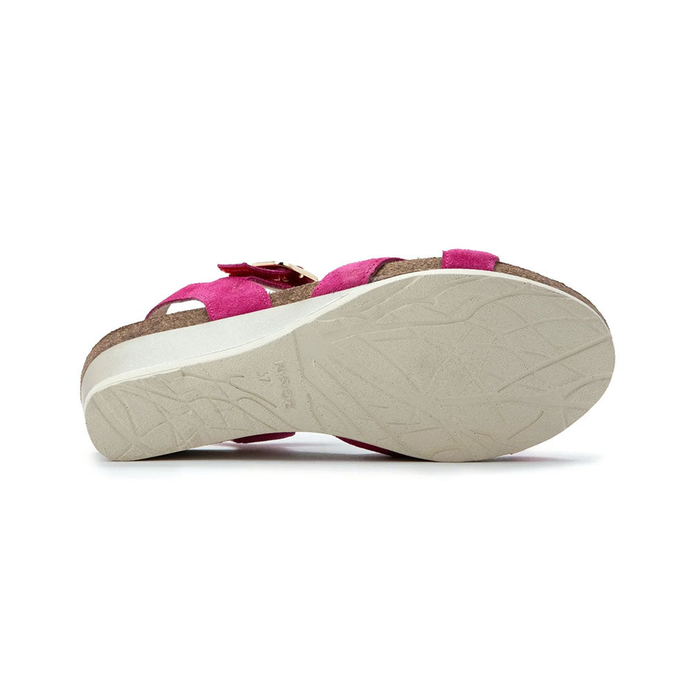 Naot Throne Women’s Strappy Leather Kitten Wedge | Simons Shoes