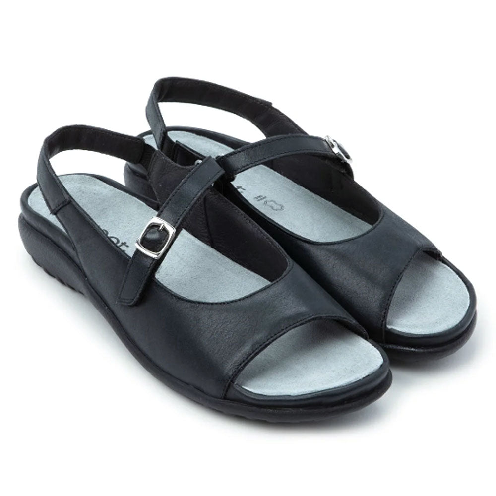 Naot Toka Sandal Womens Shoes Shiny Black