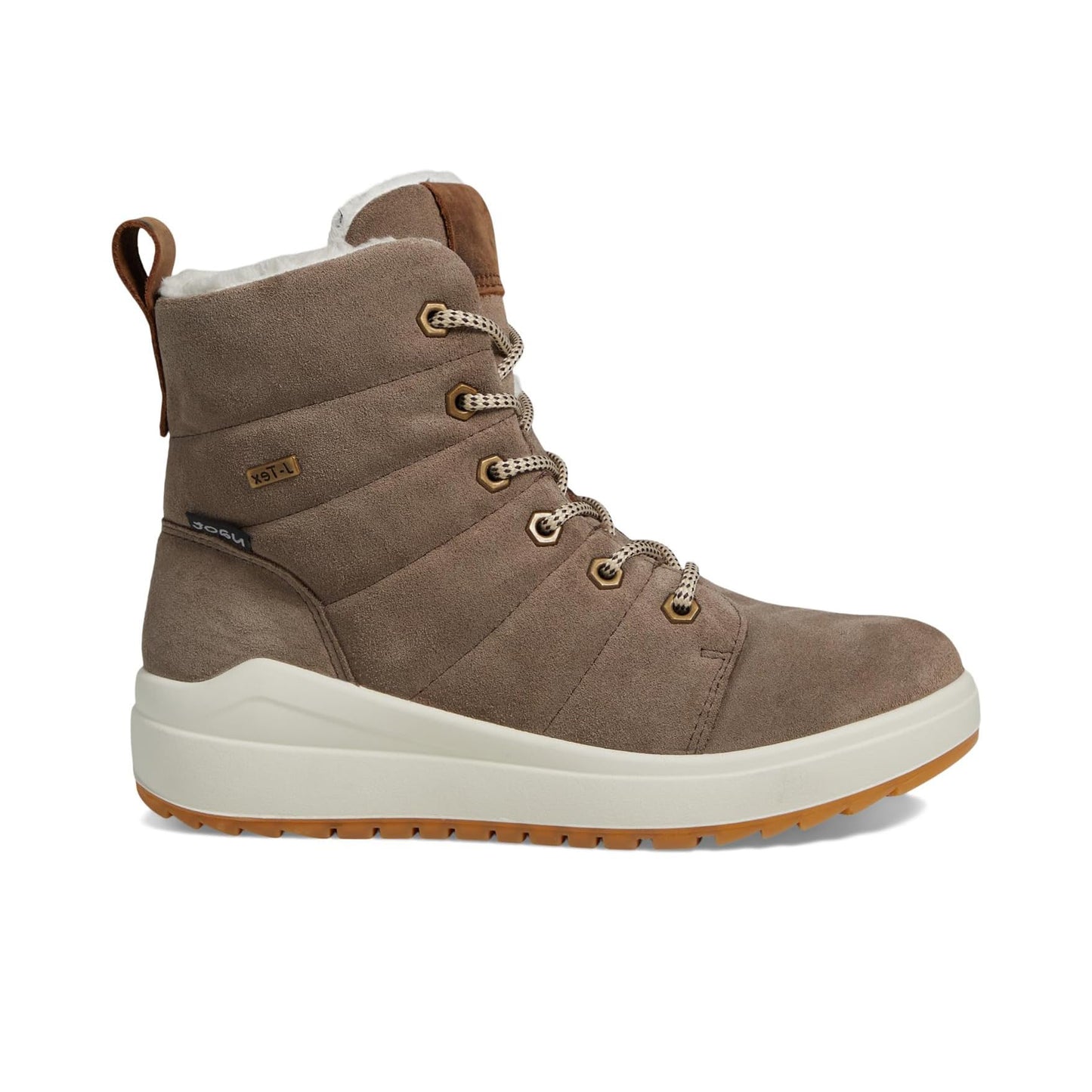 Naot Turner Snow Boots BROWN WITH WHITE