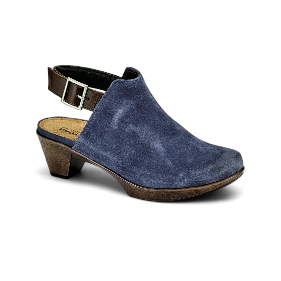 Naot Upgrade Sandal MID BLUE WALNUT LEAT