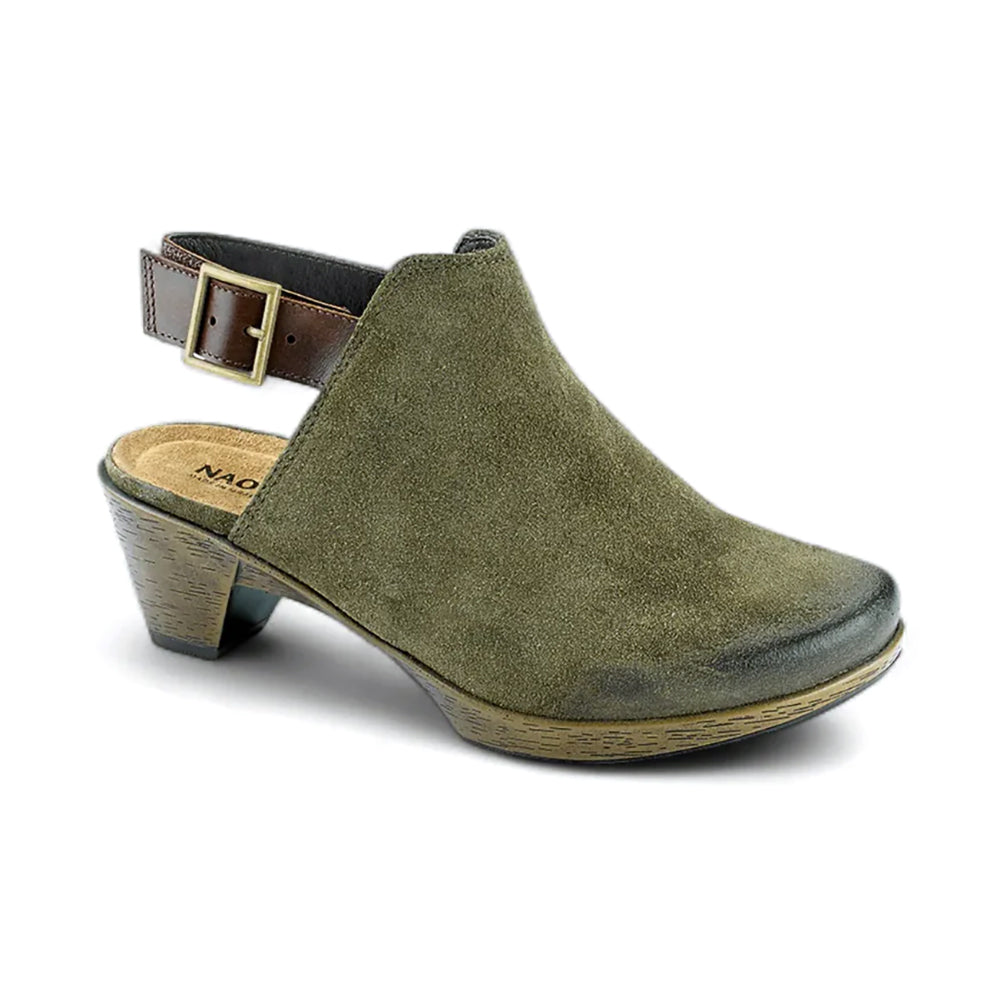 Naot Upgrade Sandal OILY OLIVE/PECAN BROWN