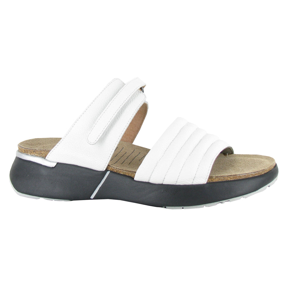 Naot Vesta Slide Sandal (25010) Womens Shoes Soft White
