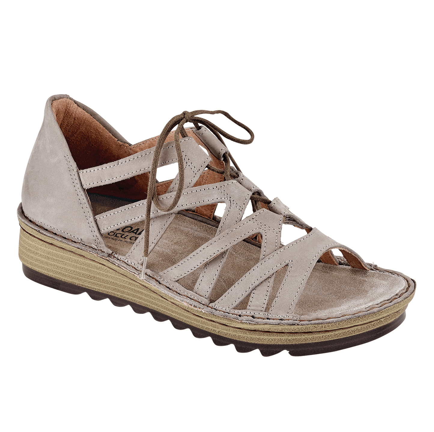 Naot Yarrow Womens Shoes Stone