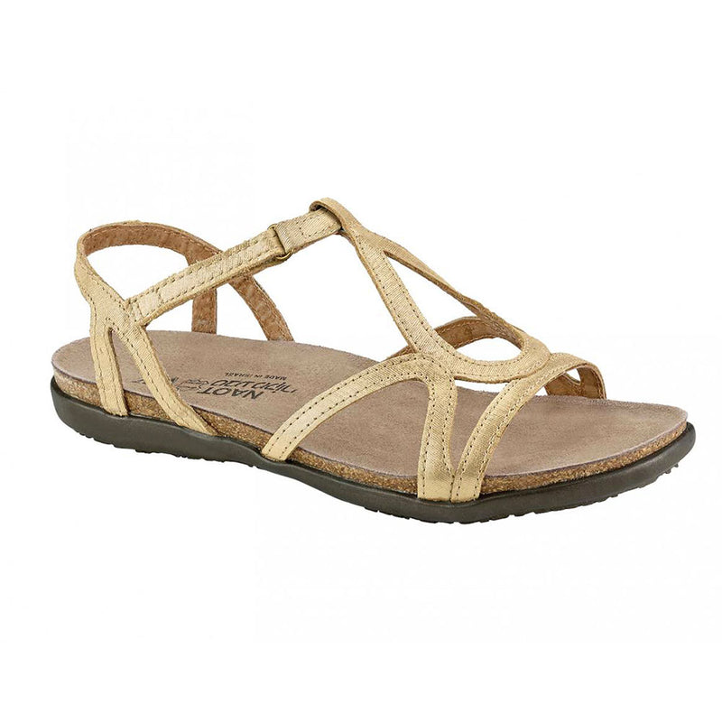 Naot Dorith Sandal (4710) Womens Shoes Gold Threads Leather