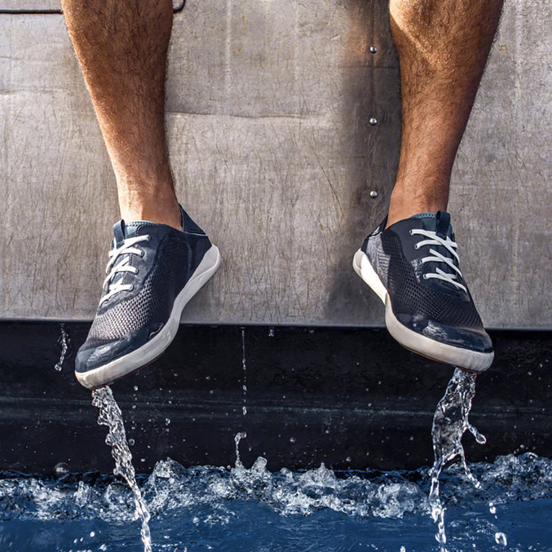 Olukai Moku Pae Boat Shoe Mens Shoes