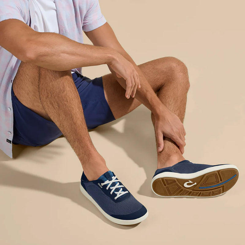 Olukai Moku Pae Boat Shoe Mens Shoes