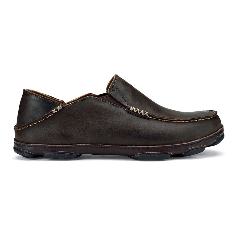 Olukai MOLOA - M Mens Shoes Dark Wood / Dark Java