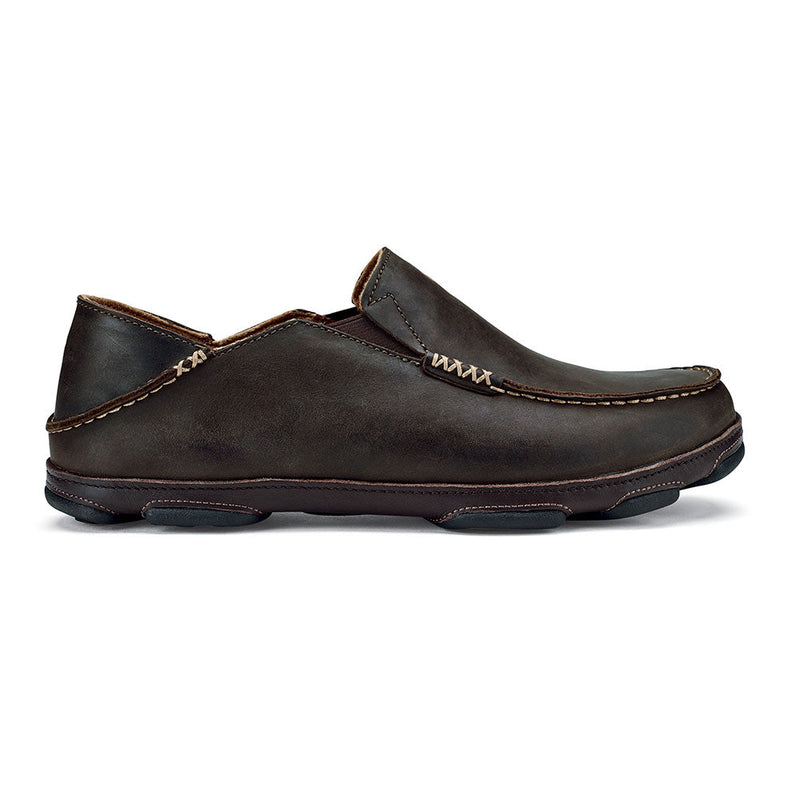 Olukai MOLOA - M Mens Shoes Dark Wood / Dark Java