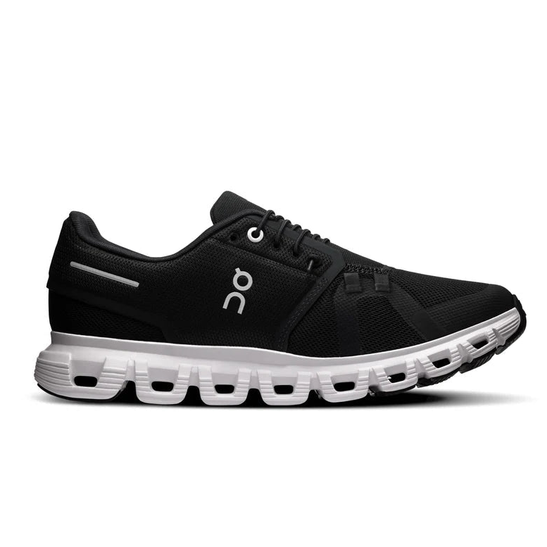 ON Running Cloud 6 Womens Womens Shoes Black/White
