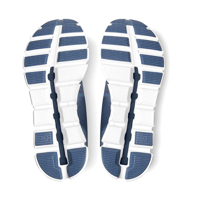 ON Running Cloud 5 Women's Sneaker - Denim/White Womens Shoes
