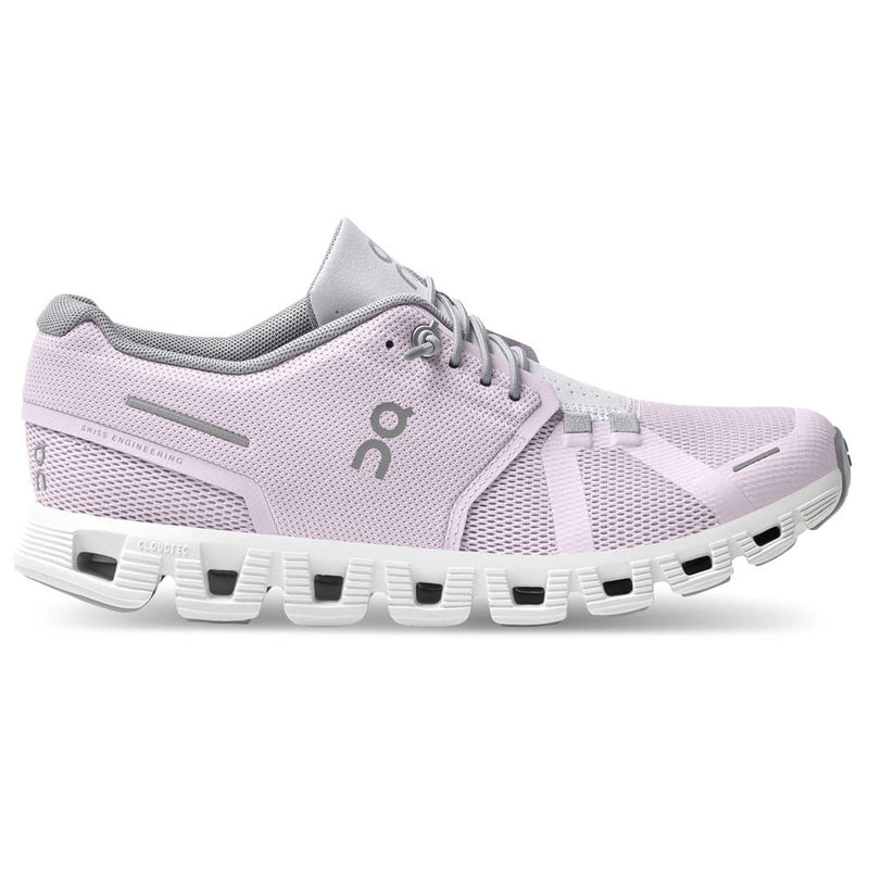 ON Running Cloud 5 Women's Sneaker - Lily/Frost Womens Shoes 