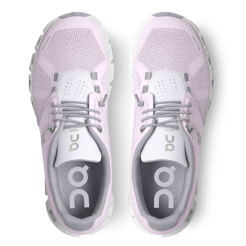 ON Running Cloud 5 Women's Sneaker - Lily/Frost Womens Shoes 