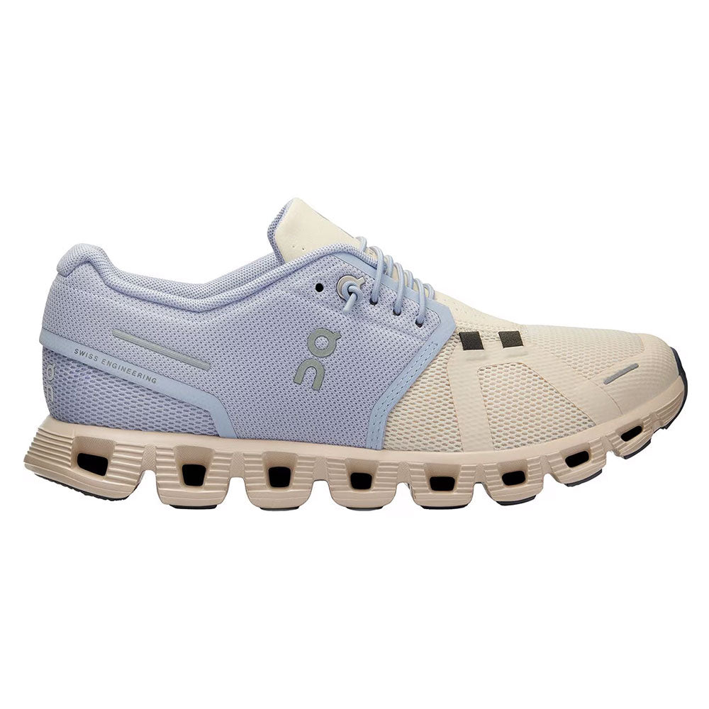 ON Running Cloud 5 Women's Sneaker - Nimbus/Moon Womens Shoes Nimbus/Moon