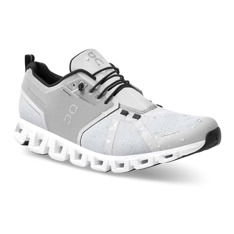 ON Running Cloud 5 Waterproof Men's Running Sneaker Mens Shoes Glacier White