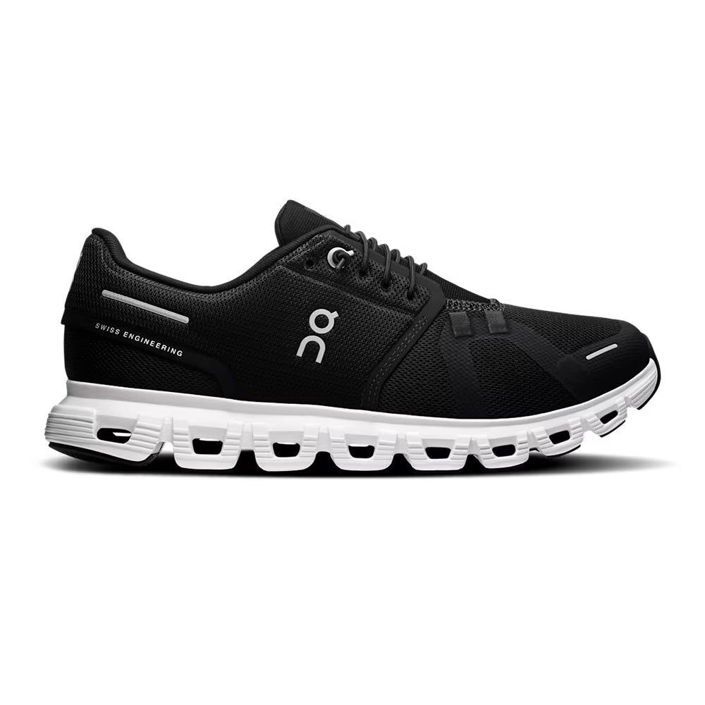 ON Running Cloud 6 Womens - Black / White Womens Shoes