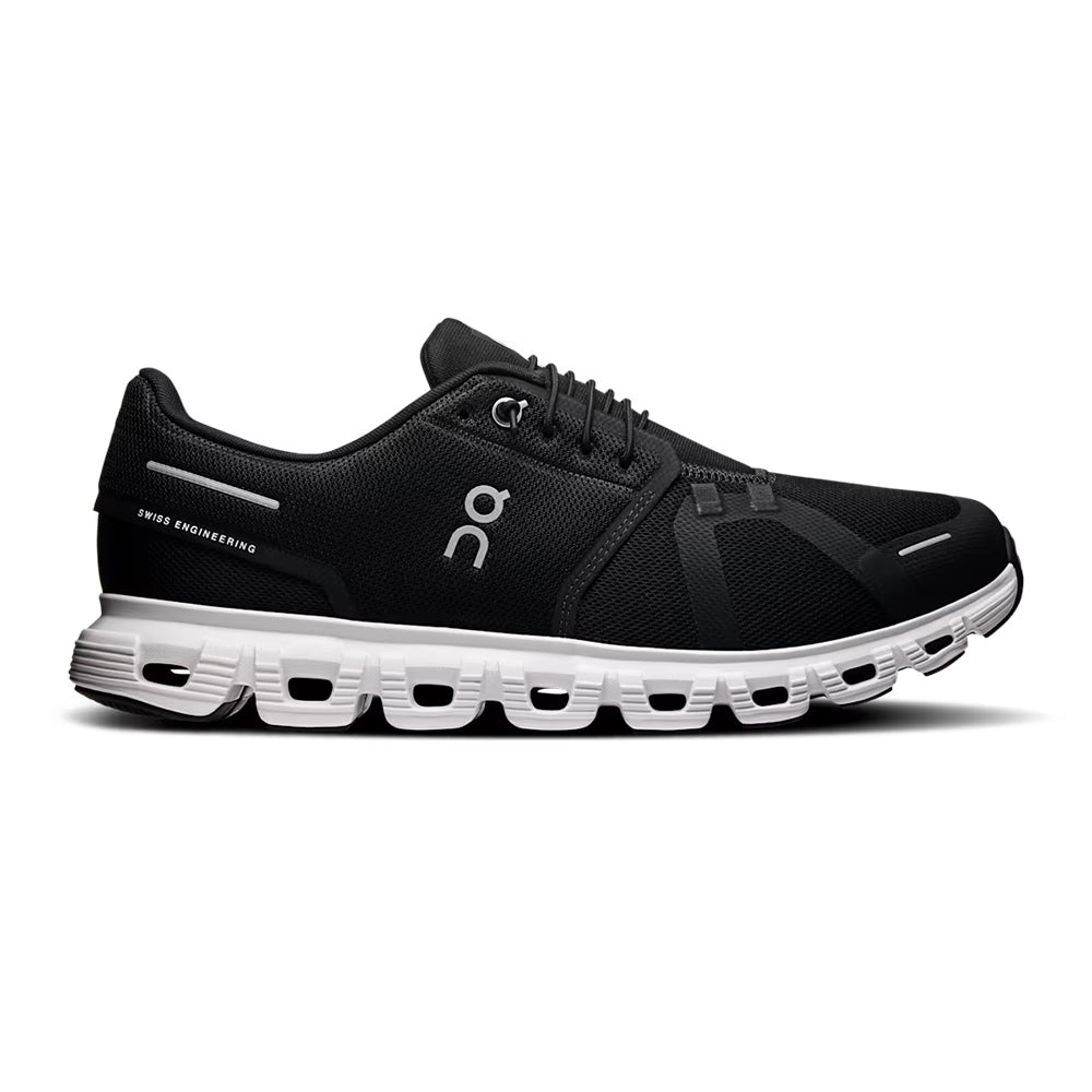 ON Running Cloud 6 Mens - Black / White Mens Shoes