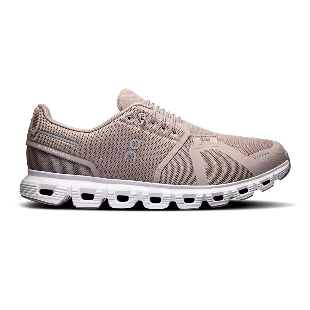 ON Running Cloud 6 Mens - Fog / White Mens Shoes