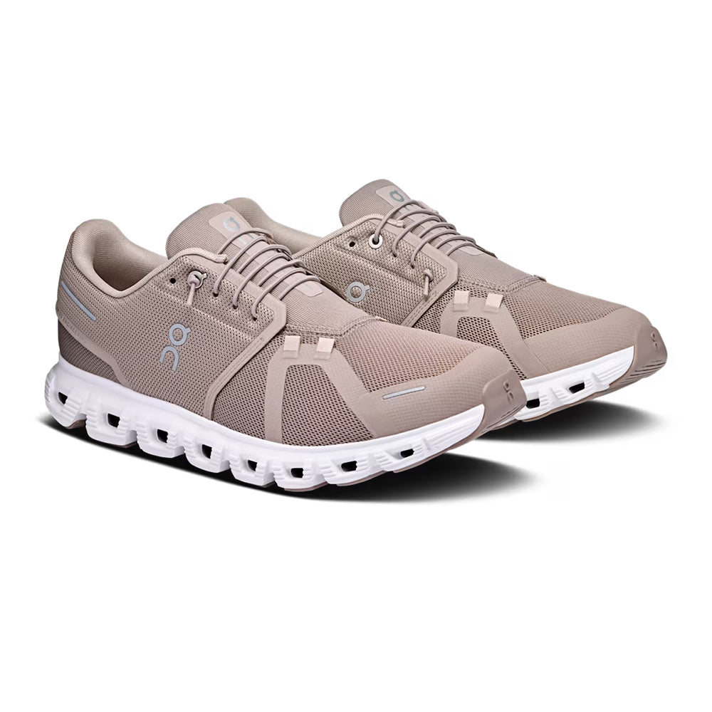 ON Running Cloud 6 Mens - Fog / White Mens Shoes Fog/White