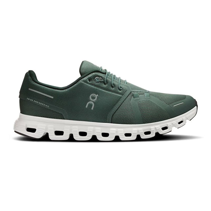ON Running Cloud 6 Mens - Olive / Evergreen Mens Shoes