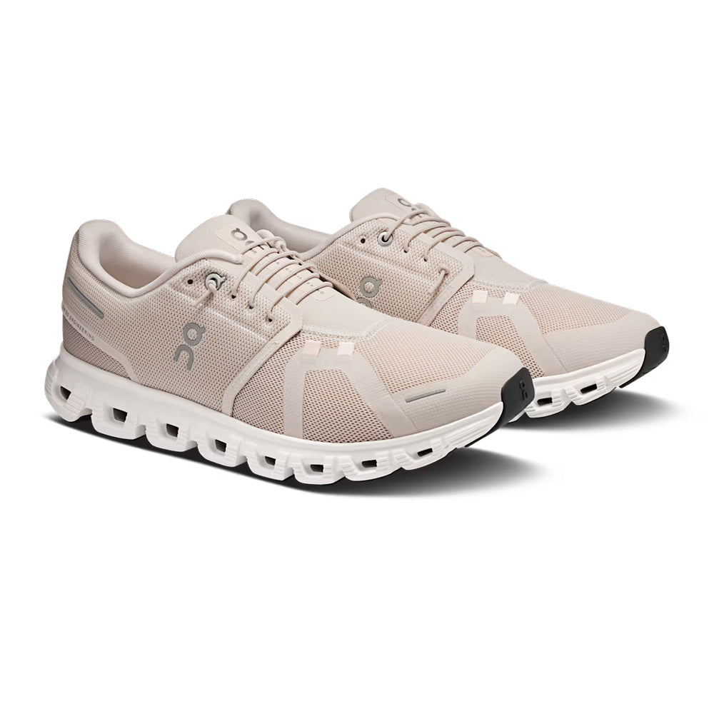 ON Running Cloud 6 Mens - Pearl / White Mens Shoes Pearl/White