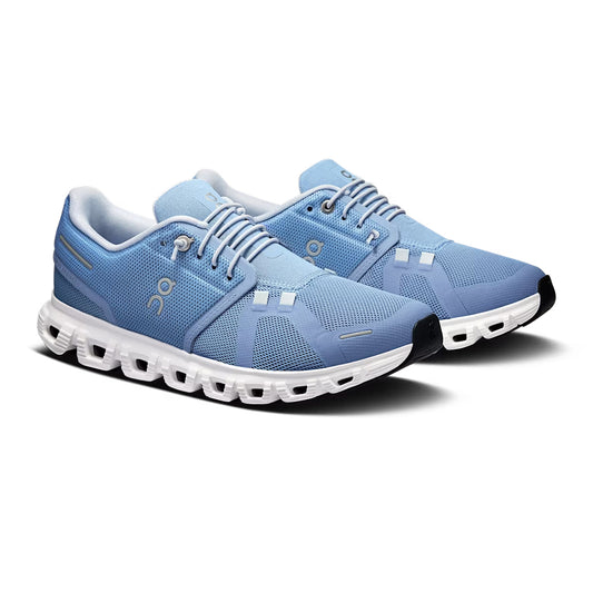 ON Running Cloud 6 Womens - Chambray / White Womens Shoes Chambray/White
