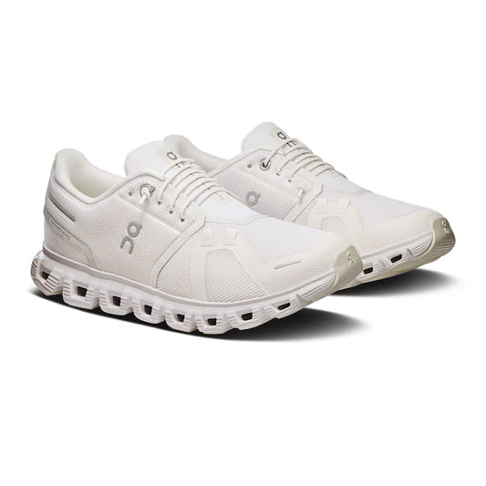 ON Running Cloud 6 Womens - White / White Womens Shoes White/White