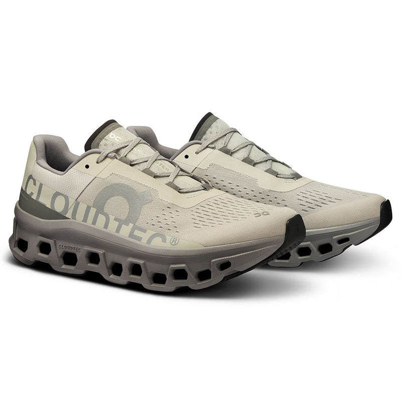 ON Running Cloudmonster Mens Mens Shoes Ice/Alloy
