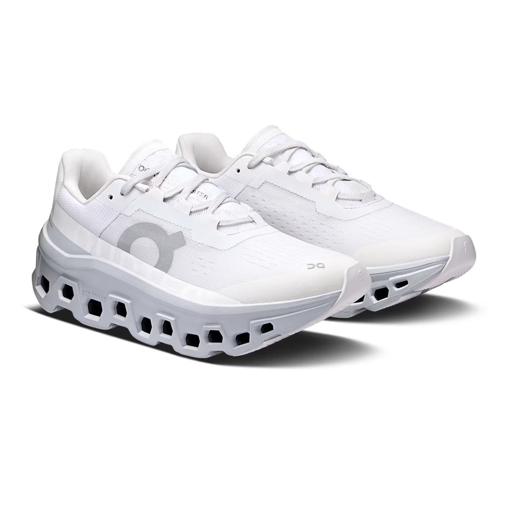 ON Running Cloudmonster Womens - AllWhite Womens Shoes All White