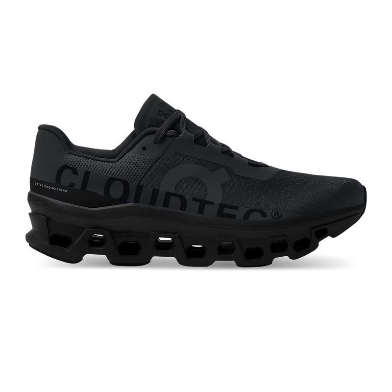 ON Running Cloudmonster Mens - Black / Black Mens Shoes