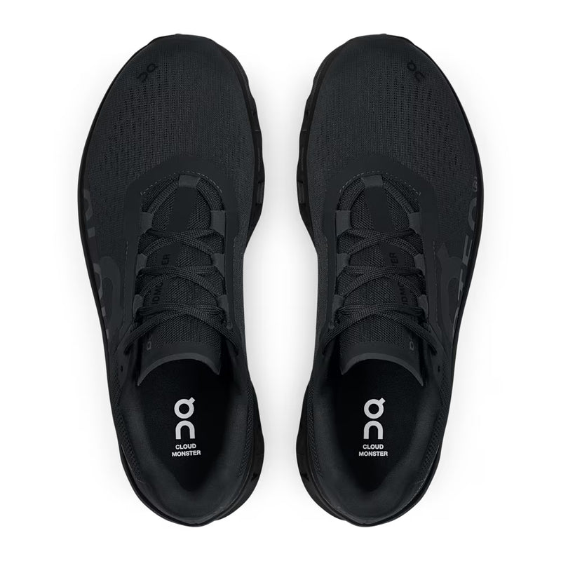 ON Running Cloudmonster Mens - Black / Black Mens Shoes
