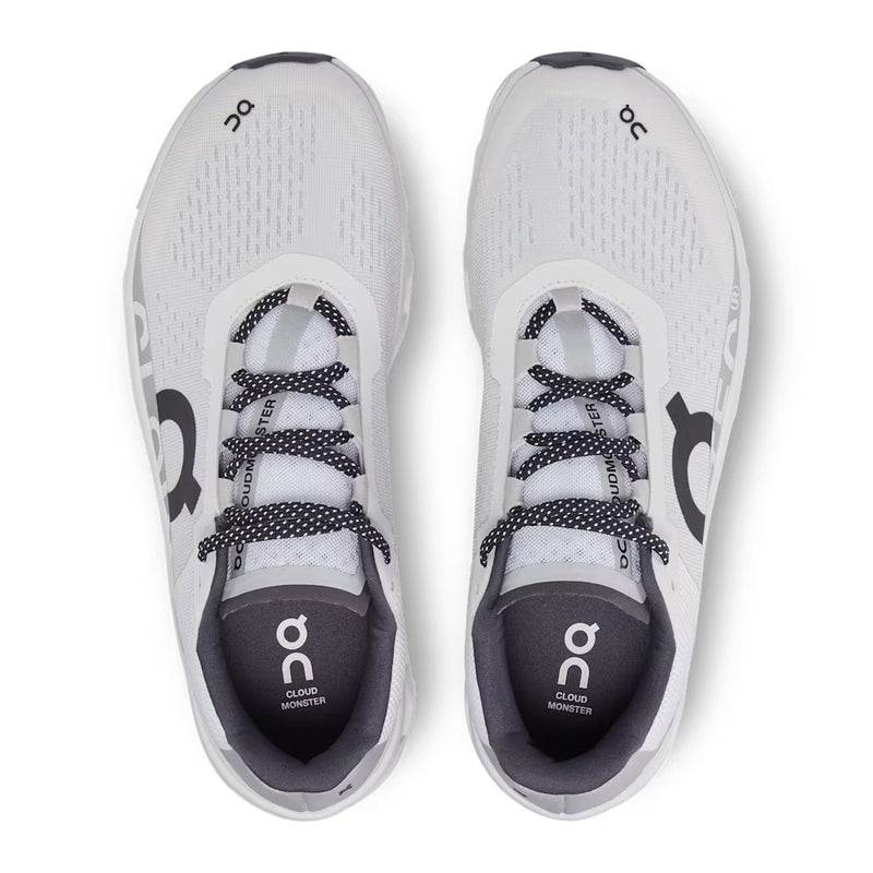 ON Running Cloudmonster Mens - White / White Mens Shoes