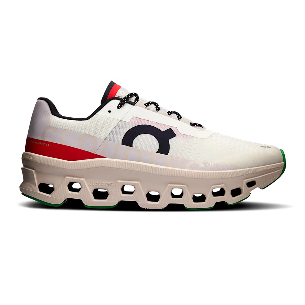ON Running Cloudmonster Mens - Ivory / Pearl Mens Shoes
