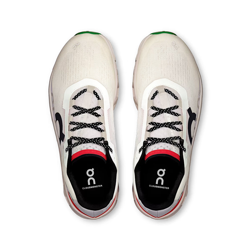 ON Running Cloudmonster Mens - Ivory / Pearl Mens Shoes