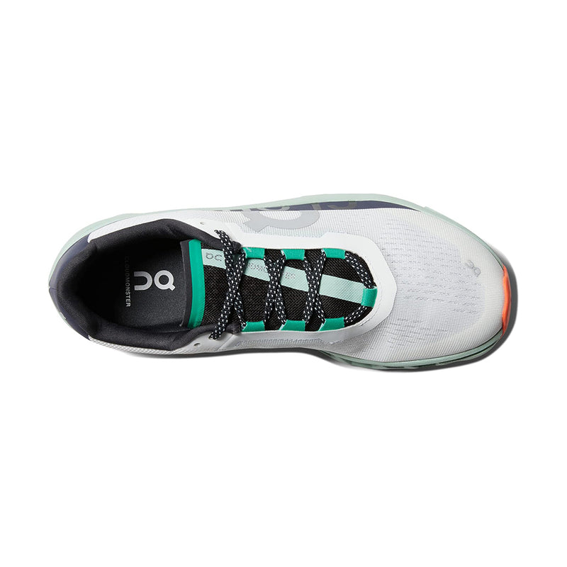 ON Running Cloudmonster Mens - UndeyedWhite / Creek Mens Shoes
